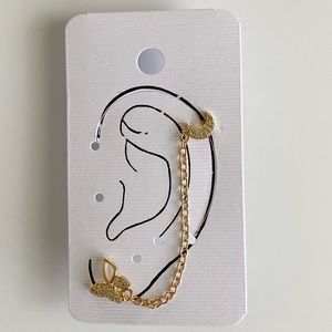 Gold Plated Stud Earring With Stud Earring Set